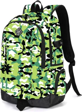 rickyh style School Backpack Travel Bag for Men & Women Lightweight College Back Pack with Laptop Compartmen