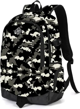 rickyh style School Backpack Travel Bag for Men & Women Lightweight College Back Pack with Laptop Compartmen