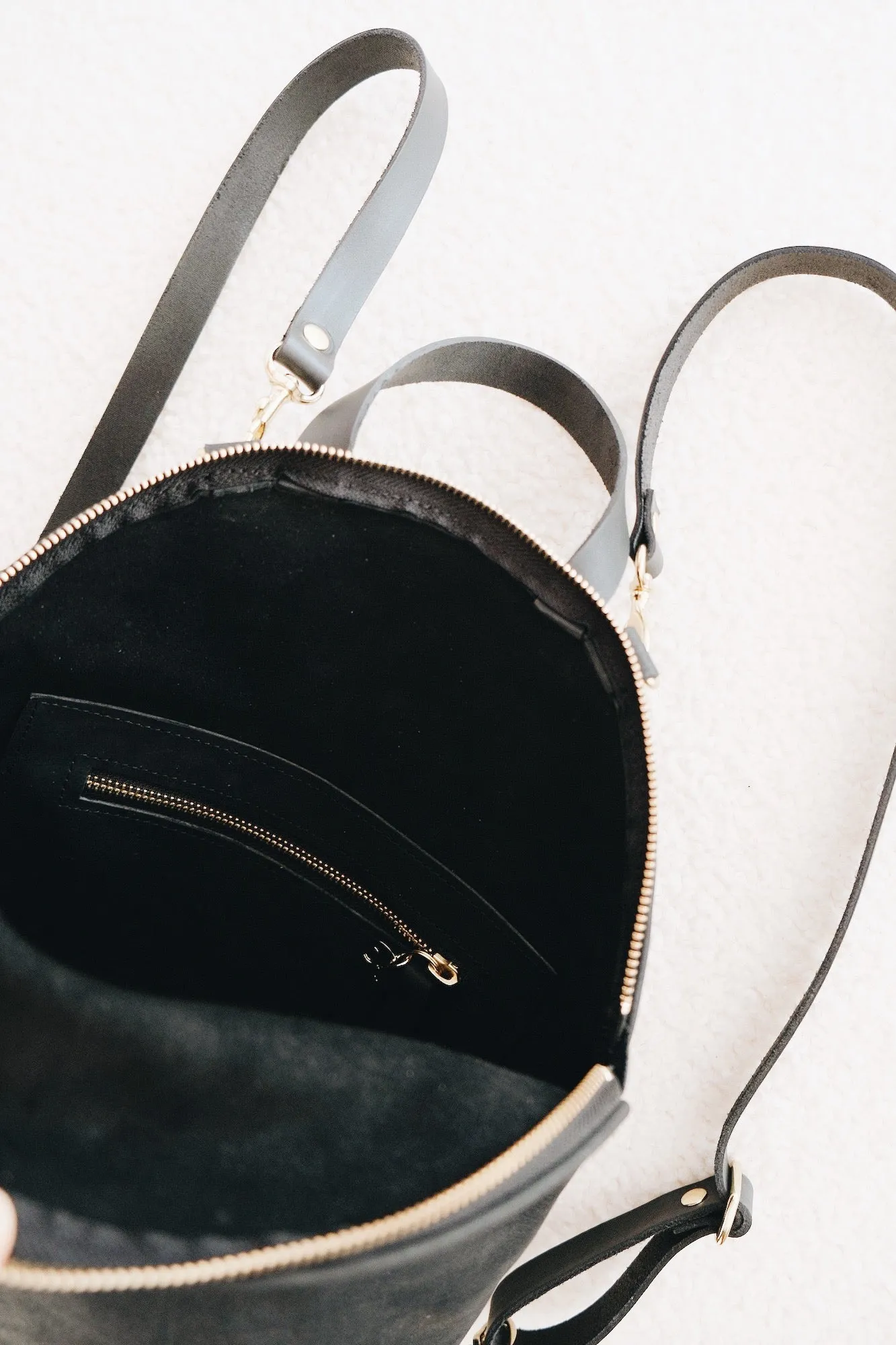 Rucksack-Tasche CURVE | schwarz