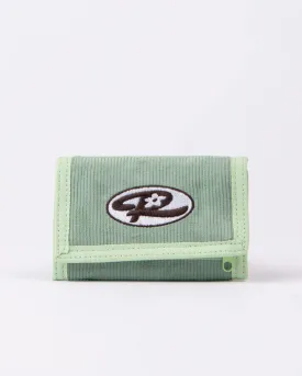 Rusty Wildflower Cord Tri Fold Wallet