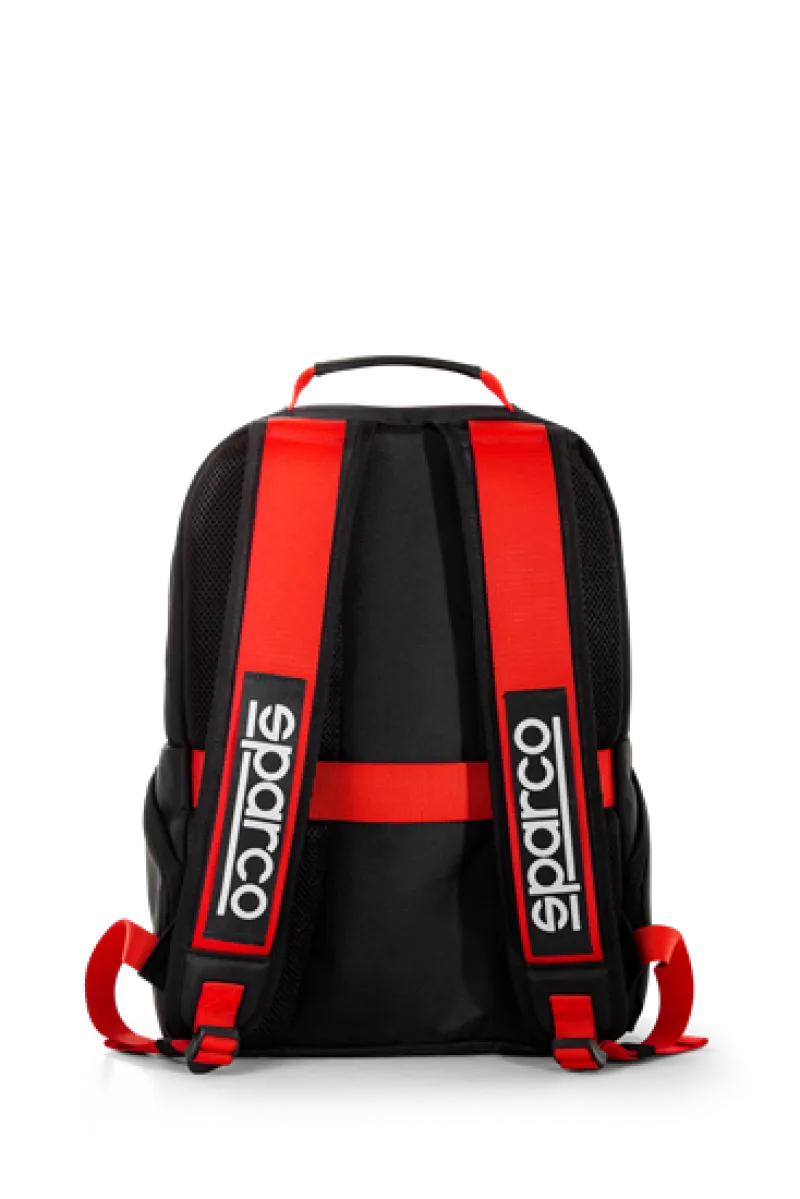 Sparco Stage Backpack - Black/Red