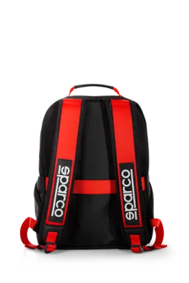 Sparco Stage Backpack - Black/Red