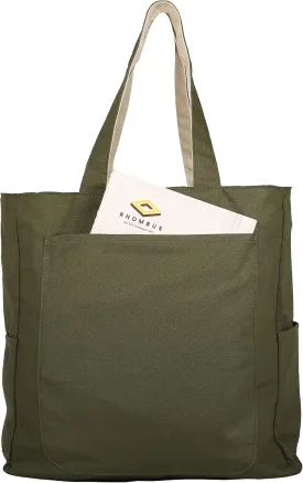 Tag&Crew Reversible Protean Tote Jute Canvas Women's Shoulder Handbag for Lunch & Dinner Dates Daily Shopping Weekend Travel