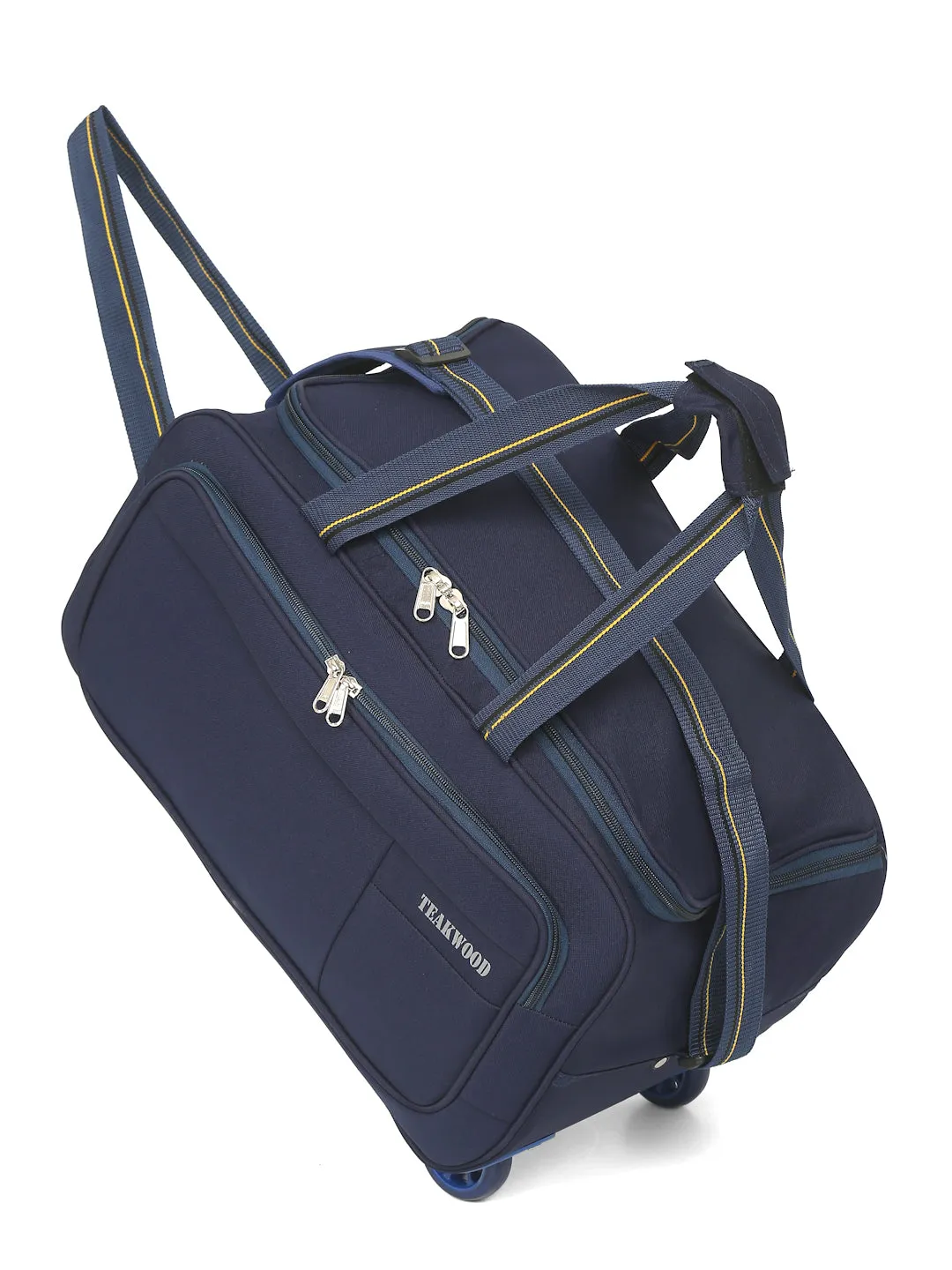 Teakwood Rolling Medium Duffel Bag (Blue)