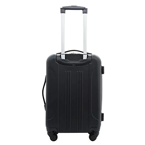 Travelers Club Sky  Luggage Set, Black, 5 Piece