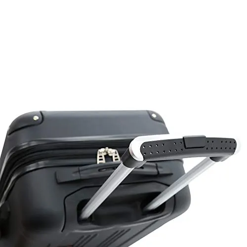 Travelers Club Sky  Luggage Set, Black, 5 Piece