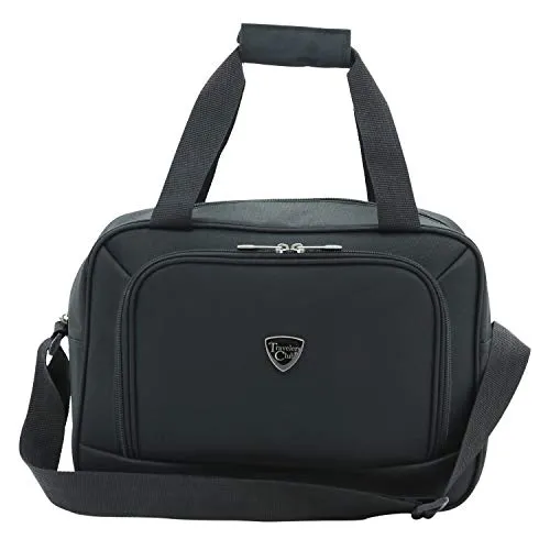 Travelers Club Sky  Luggage Set, Black, 5 Piece