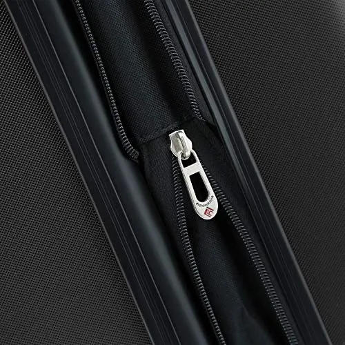 Travelers Club Sky  Luggage Set, Black, 5 Piece