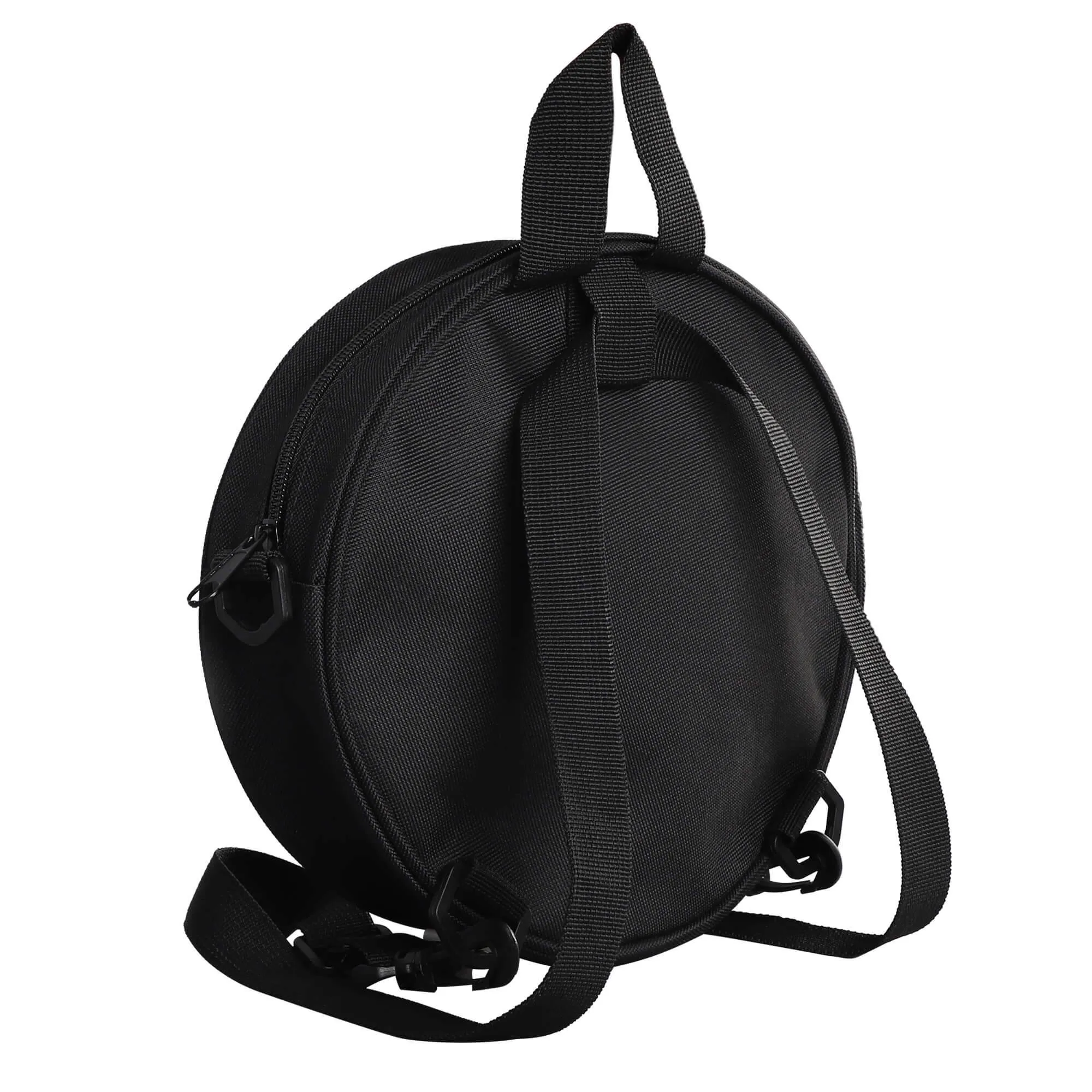 Trippy Skulls Round Satchel Bag