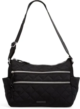 Vera Bradley Women's Performance Twill Triple Zip Shoulder Satchel Purse