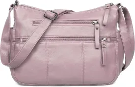VOLGANIK ROCK Purses for Women Soft PU Leather Shoulder Bag Ladies Crossbody Purse and handbags Lightweight Pocketbook