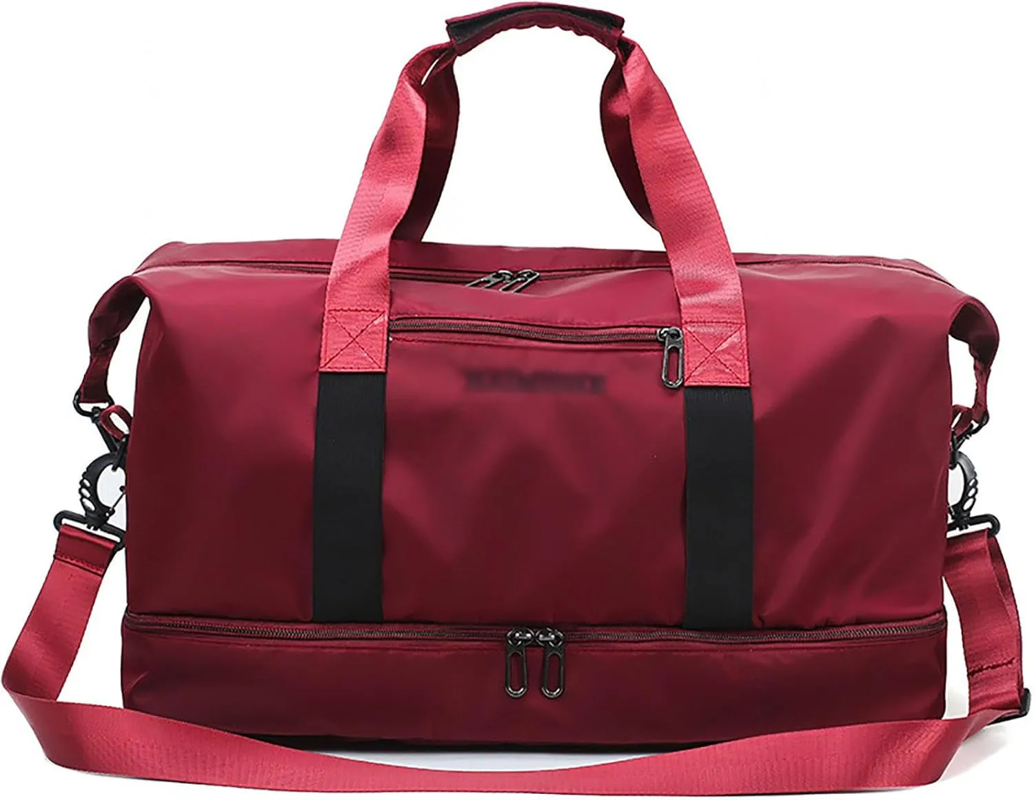 Waterproof Travel Duffel Bag/Dry Wet Separated Weekend Bag for Women Men/Cabin Bag/Sports Holdall Gym Carry on Bag/18.11x 9.84x10.23inch/30L,A
