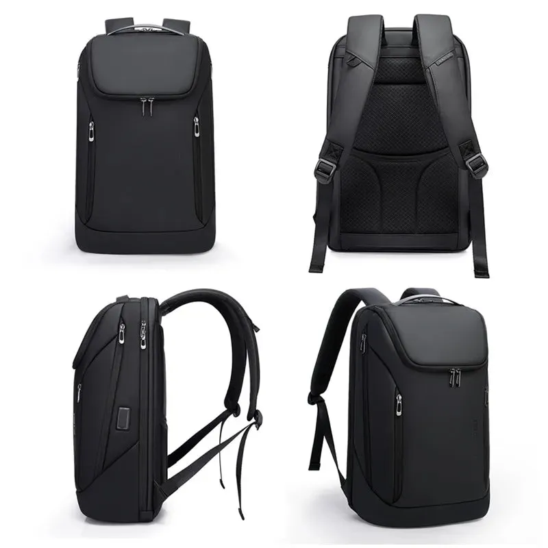 Waterproof USB Charging Laptop Backpack for 15.6" - Multi-Use