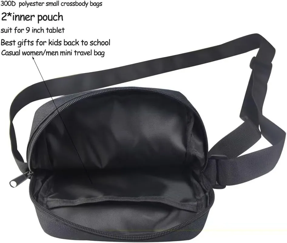 Women Messenger Bag Shoulder Crossbody Satchel Bag with Adjustable Strap